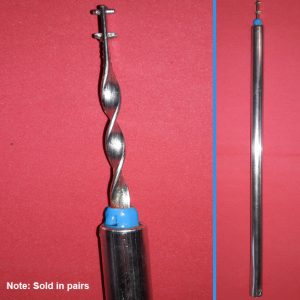 blue tip spiral balance rods